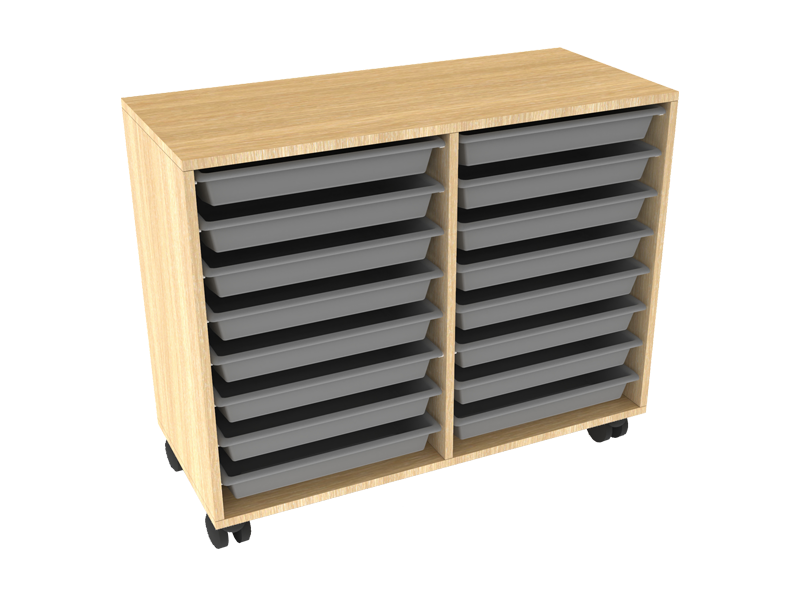 Buddy Desk-Tray Storage – with trays