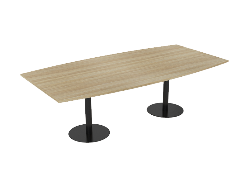 Opal Pedestal Boardroom Table